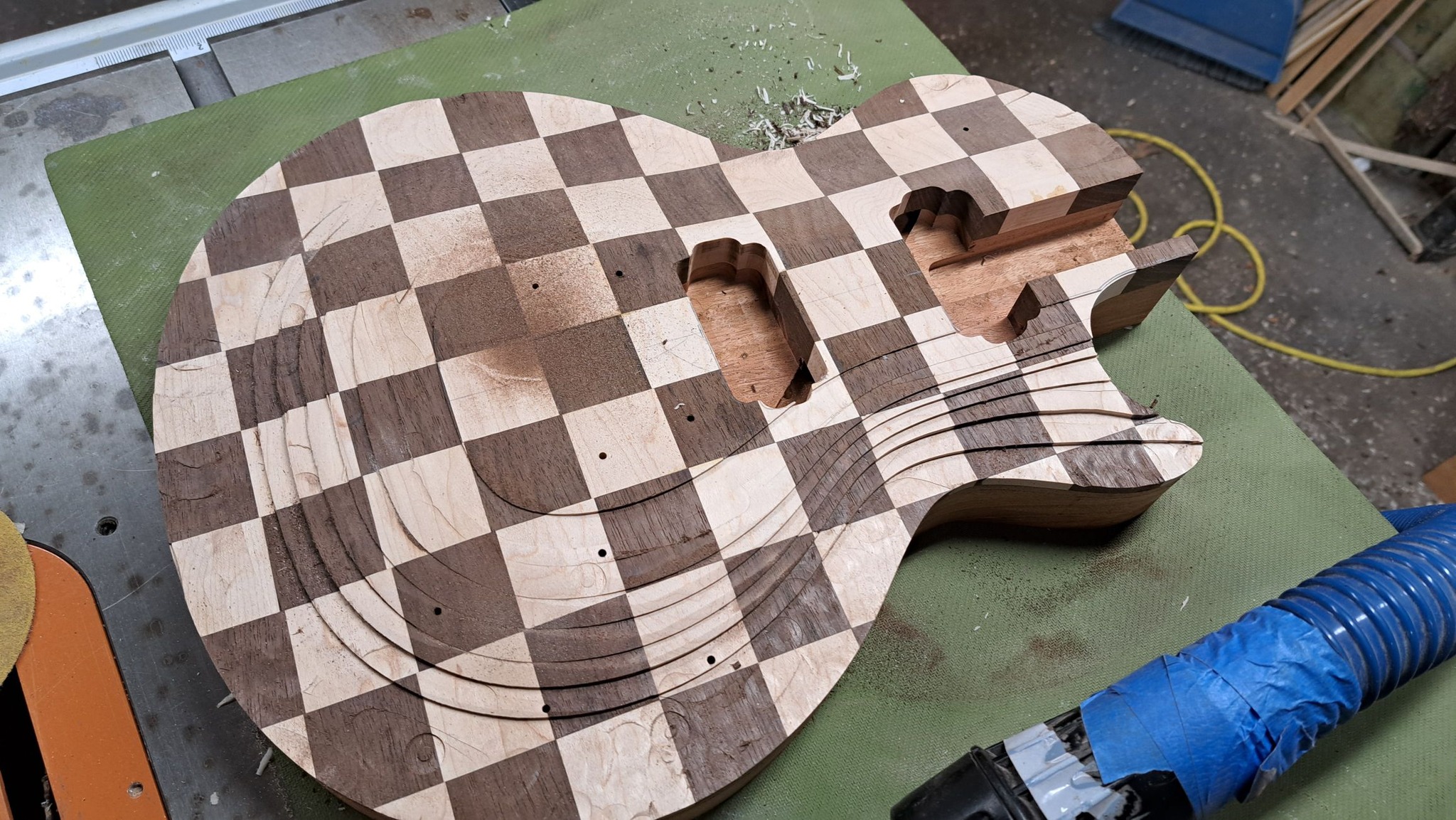 Photo of checkerboard