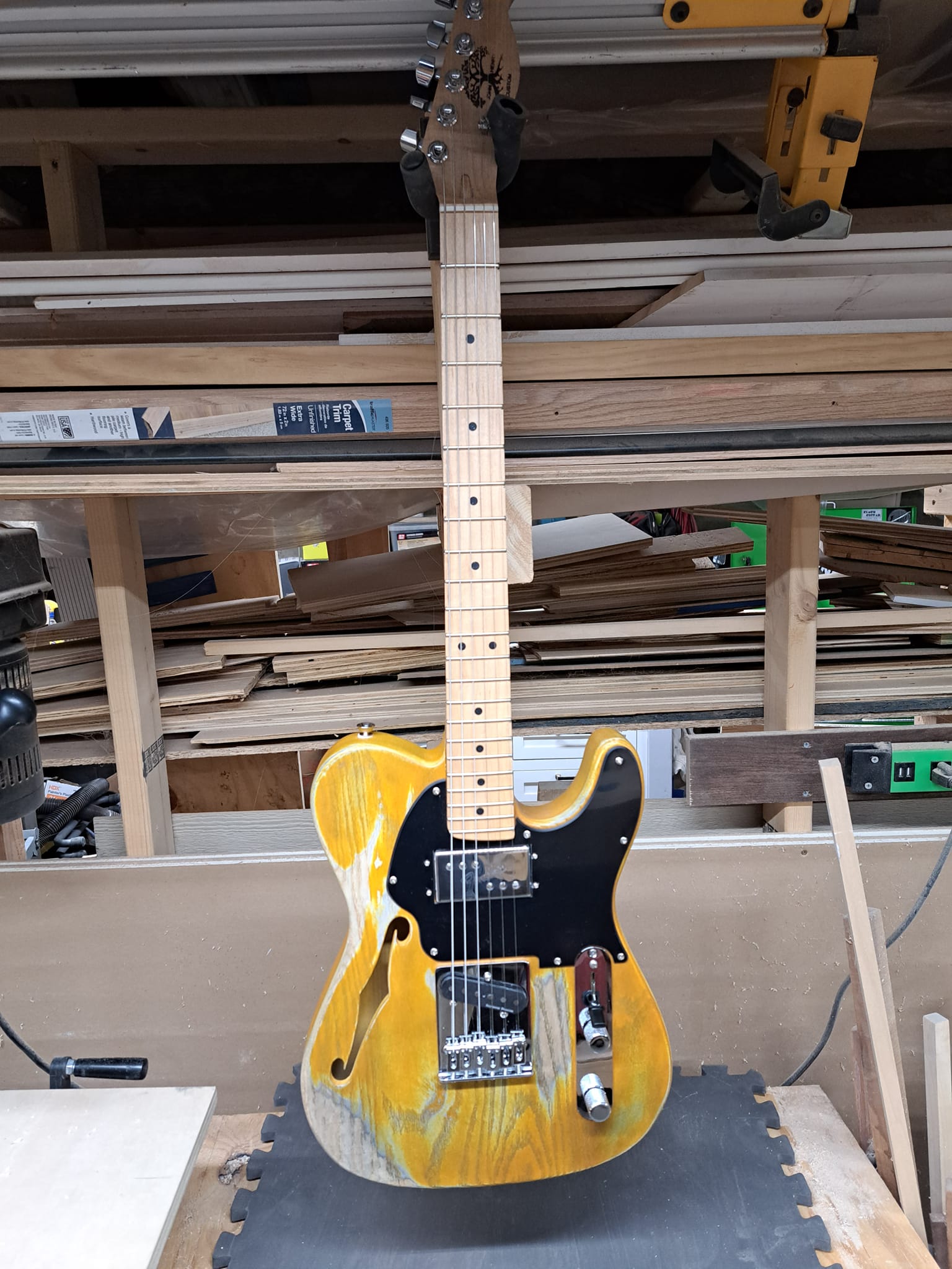Photo of distressed-yellow